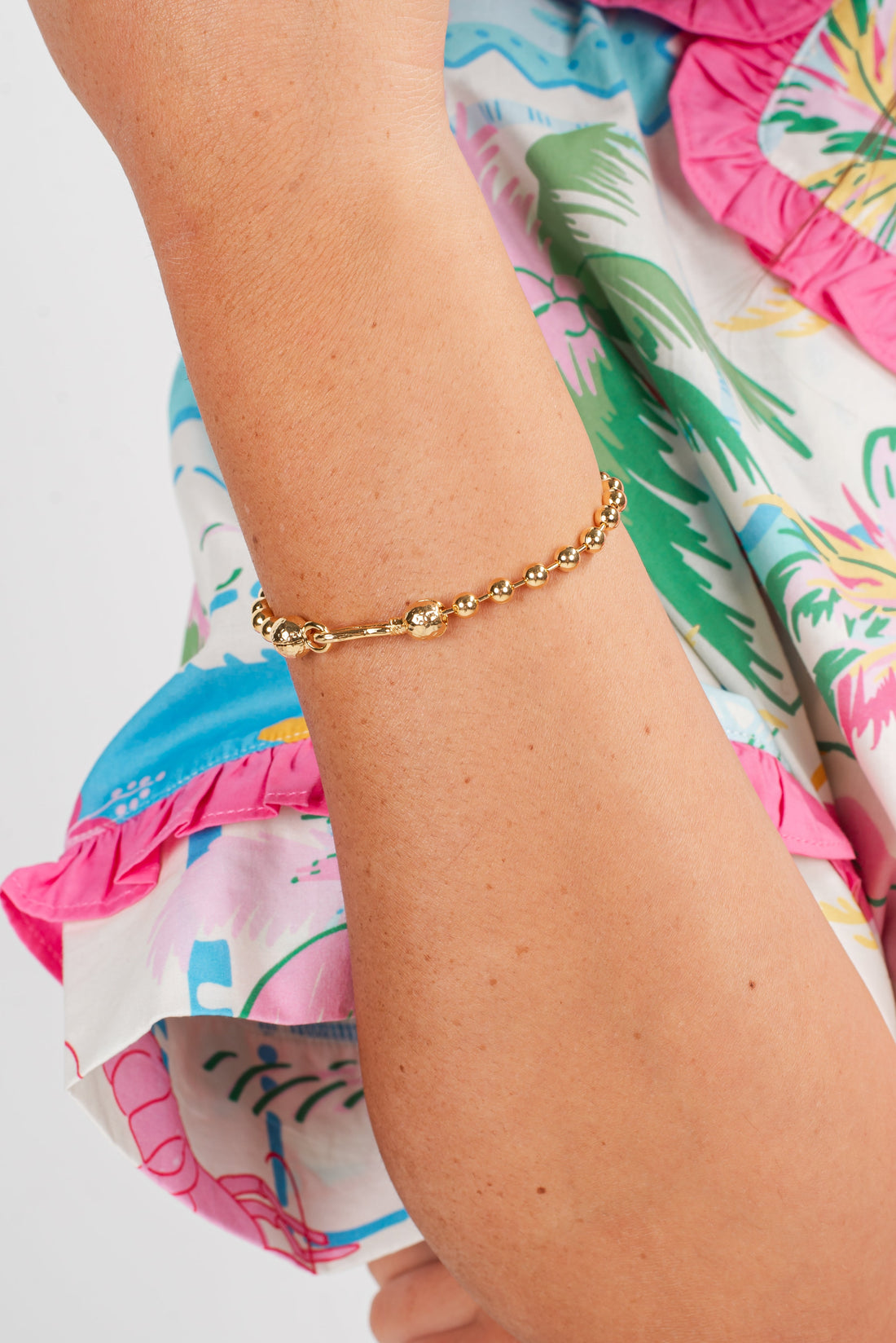 Myla Gold Beaded Bracelet