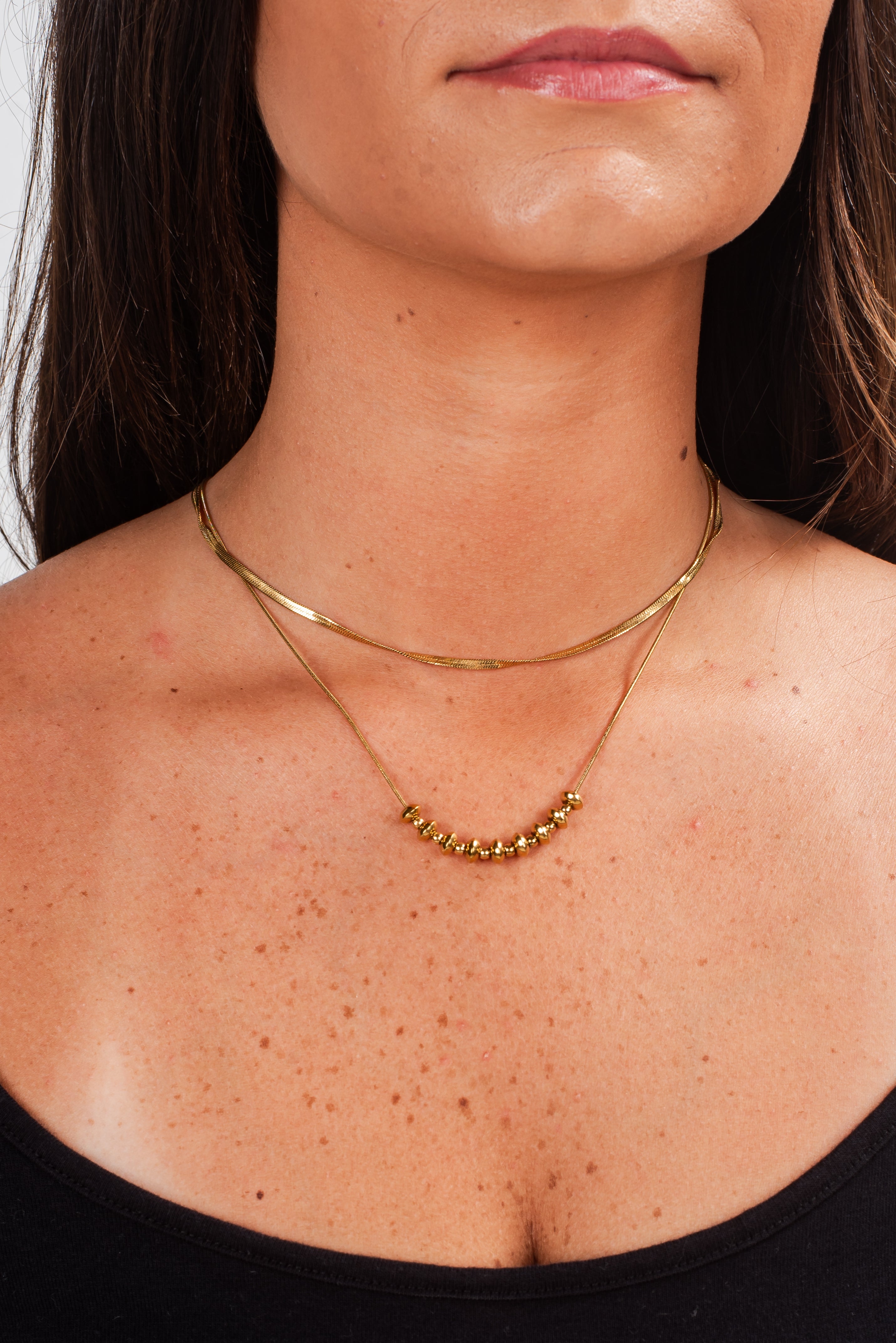 Piper Gold Layered Necklace