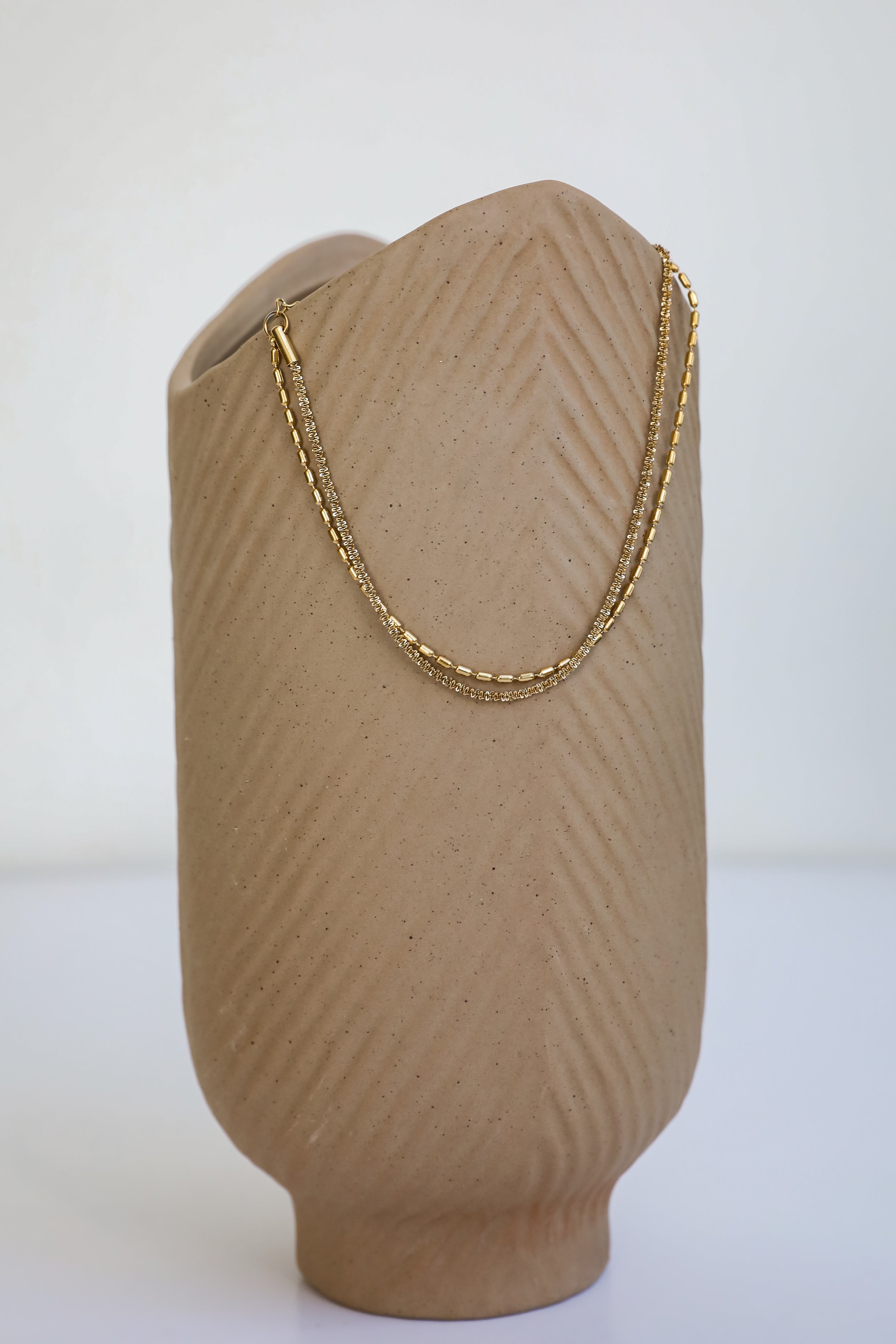 Annie Gold Layered Chain Anklet